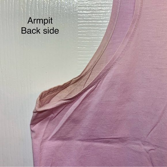 🌺 Vintage Hawaii! 1980's Sansei Lavender and Teal Tanktop, Size L 🌴 - Picture 7 of 11